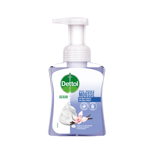 Savon mains Dettol Mousse Vanille 250ml