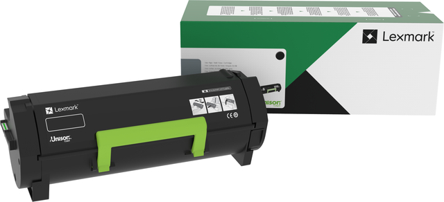 Tonercartridge Lexmark 66S2H00 prebate zwart