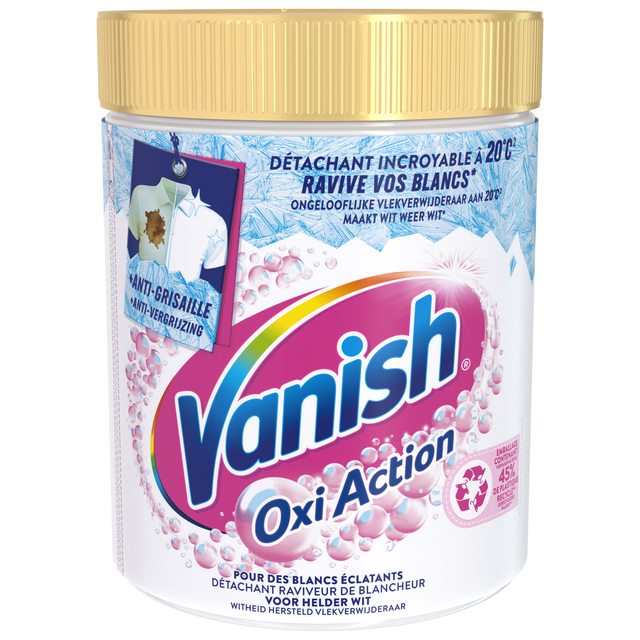 Booster de lavage Vanish Oxi Action Whitening poudre 940g