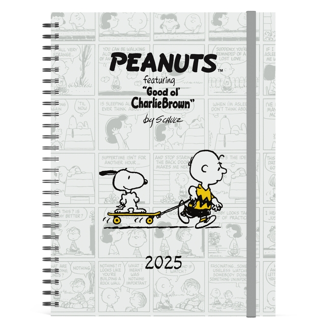 Agenda 2025 Lannoo Peanuts 7 jours/2 pages