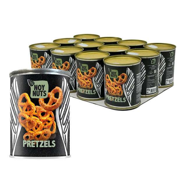 Pretzels NoyNuts blik 25 gram