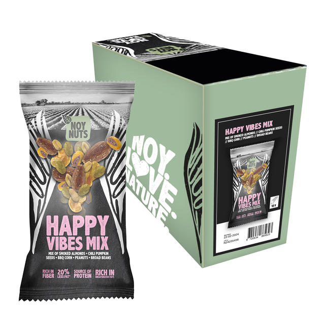 Noten NoyNuts happy vibes mix zak 45 gram