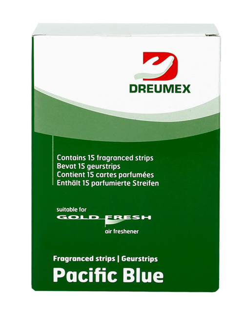 Désodorisant Dreumex Gold Fresh Pacific Blue 15 cartes