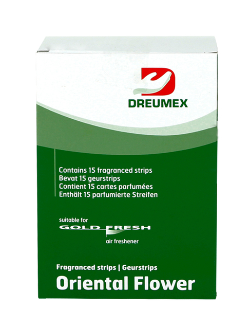 Désodorisant Dreumex Gold Fresh Oriental Flower 15 cartes