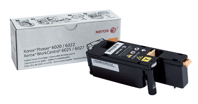 Cartouche toner Xerox 106R02758 jaune