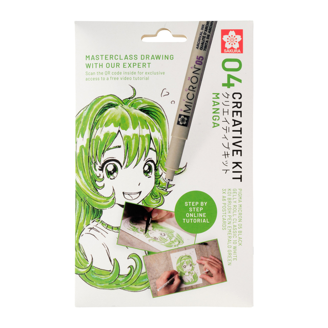 Kit de création Sakura Manga 6 pièces