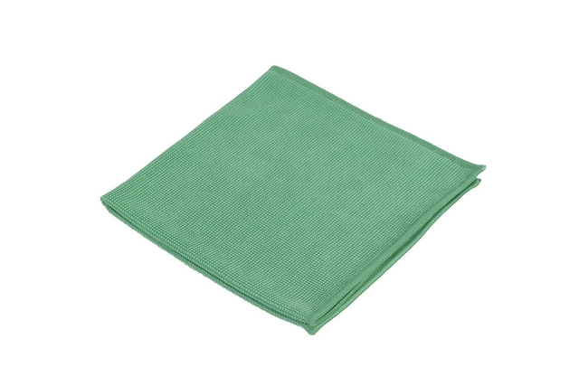 Chiffon microfibre Cleaninq Prof 40x40cm vert 10 pièces