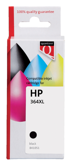 Inktcartridge Quantore alternatief tbv HP CB684EE 364XL zwart