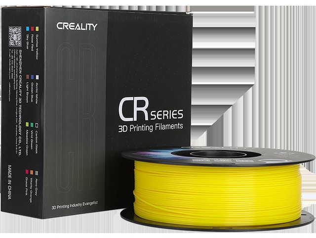 Filament 3D Creality PETG 1.75mm jaune 1kg