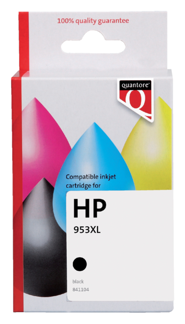 Inktcartridge Quantore alternatief tbv HP L0S70AE 953XL zwart HC