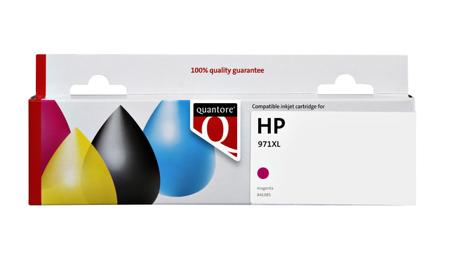 Inktcartridge Quantore alternatief tbv HP CN627AE 971XL rood