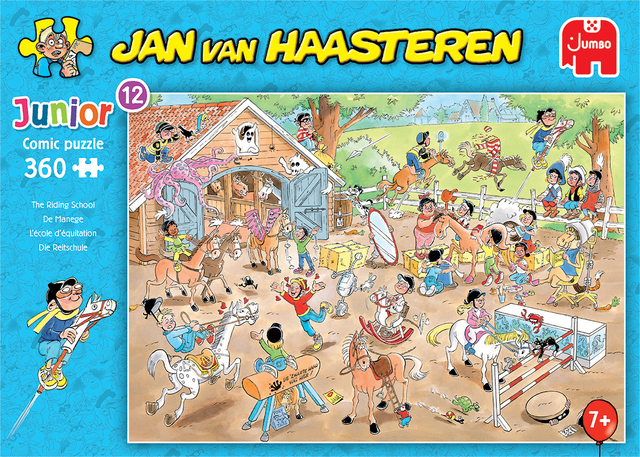 Puzzel Jan van Haasteren Junior The Riding School 360 stukjes