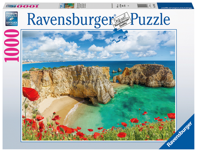 Puzzel Ravensburger Klaprozen in de Algarve 1000 stukjes