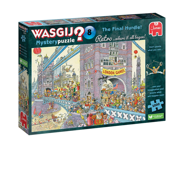 Puzzle Wasgij Retro Mystery 8 dernière horde 1000 pièces