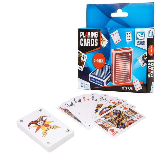 Jeu de cartes Clown Set 2 pièces