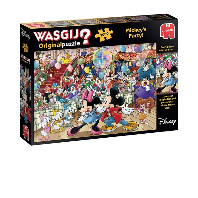 Puzzel Wasgij Original Mickey's Party 1000 stukjes