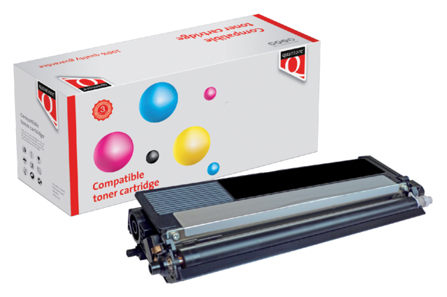 Toner Quantore alternatief tbv Brother TN-321BK zwart