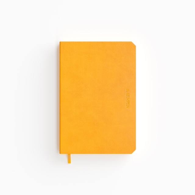 Carnet de notes De Kempen Independent 110x160mm ligné 160 pages 90g jaune