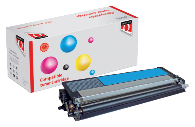 Toner Quantore alternatief tbv Brother TN-325C blauw