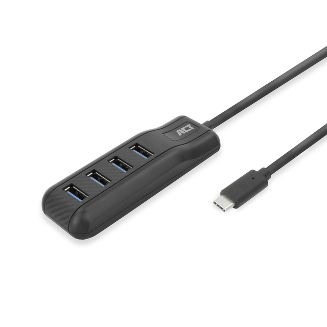 Hub ACT USB-C 3.0 4 poorts USB-A