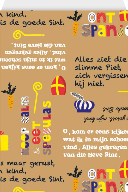 Verpakkingszakjes Haza gedicht 12x19cm 200 stuks