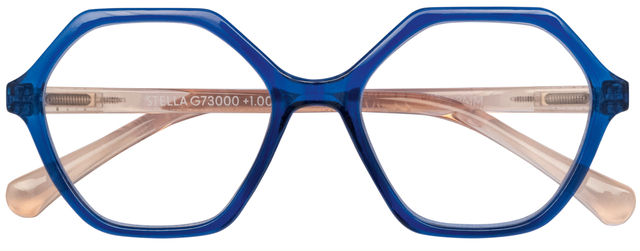 Lunettes de lecture I Need You +3.00 dpt Stella bleu