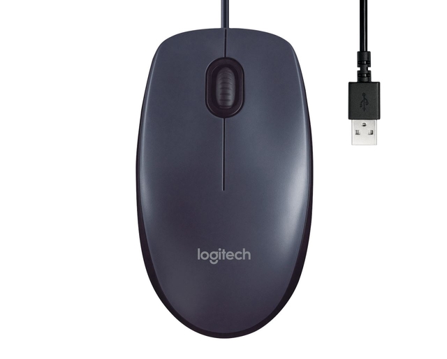 Souris Logitech USB B100 noir