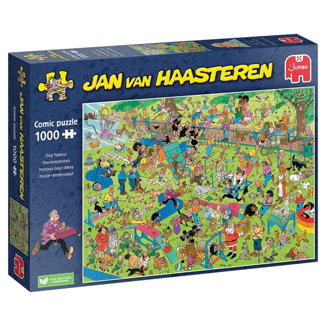 Puzzel JvH Hondenparcours 1000st