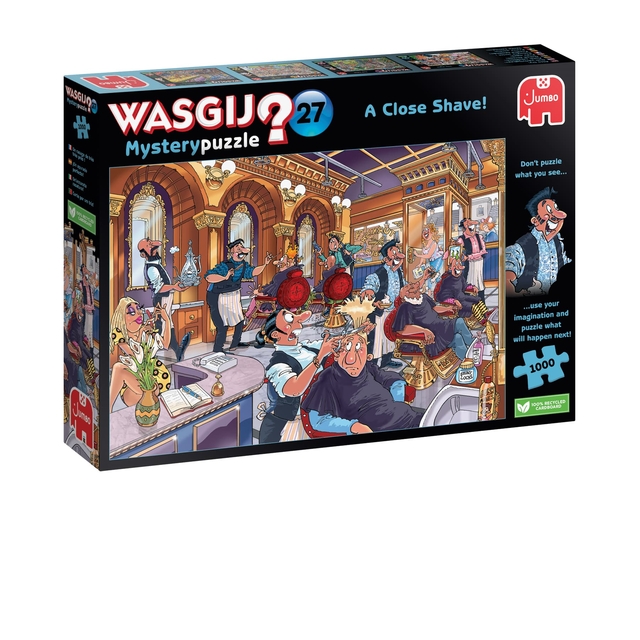 Puzzel Wasgij Mystery 27 Vlam In De Pan! 1000st