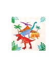 Serviette Dino