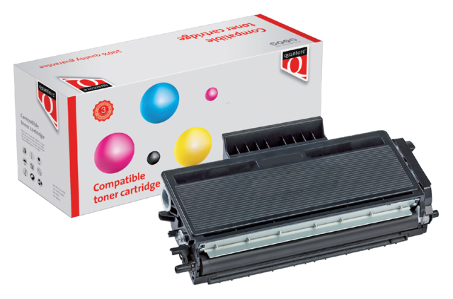 Toner Quantore alternatief tbv Brother TN-3170BK zwart