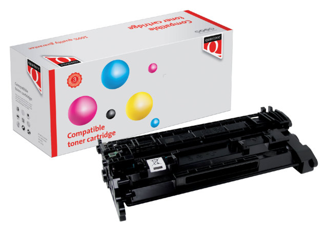 Tonercartridge Quantore alternatief tbv HP CF226X 26X zwart