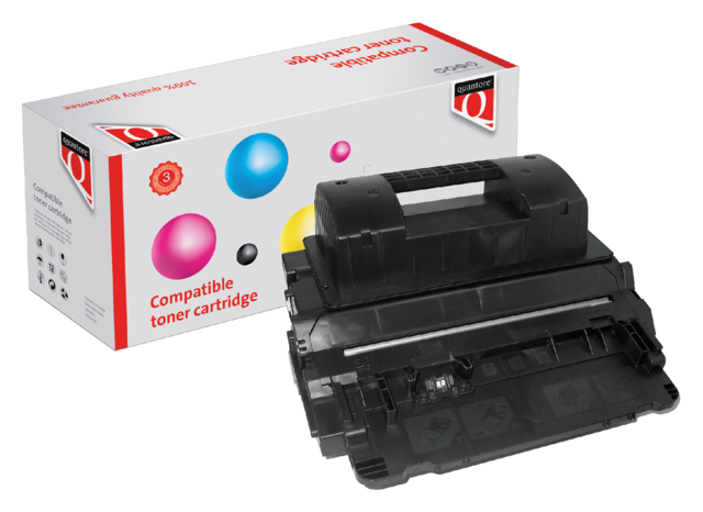 Tonercartridge Quantore alternatief tbv HP CE390A 90A zwart