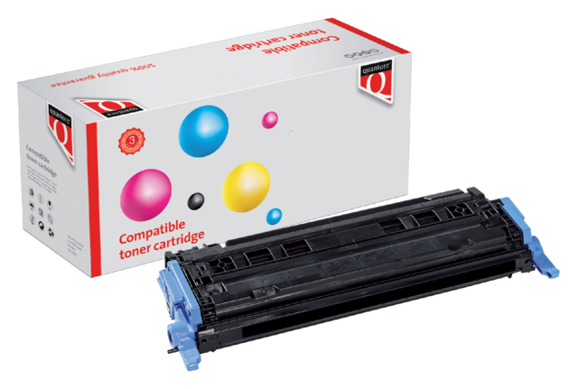 Tonercartridge Quantore alternatief tbv HP Q6000A 124A zwart