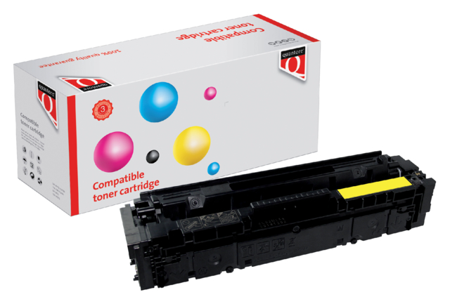 Cartouche toner Quantore alternative pour HP CF402X 201X jaune