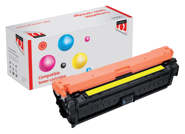 Cartouche toner Quantore alternative pour HP CE742A 307A jaune