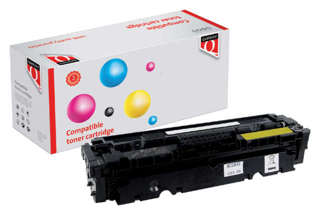 Cartouche toner Quantore alternative pour HP CF412X 410X jaune