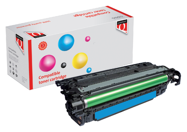 Cartouche toner Quantore alternative HP CE261A 648A bleu