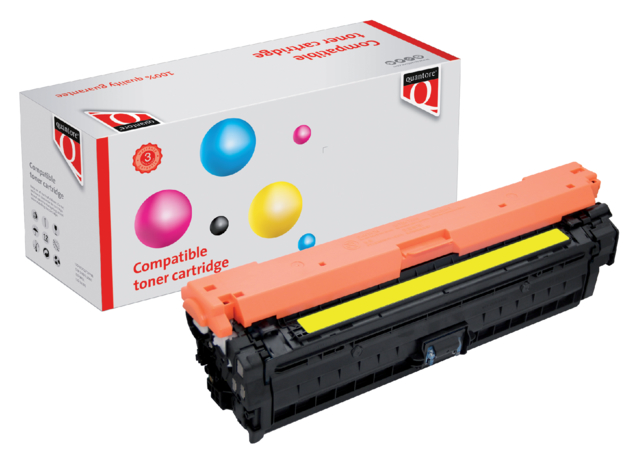 Cartouche toner Quantore alternative pour HP CE272A 650A jaune