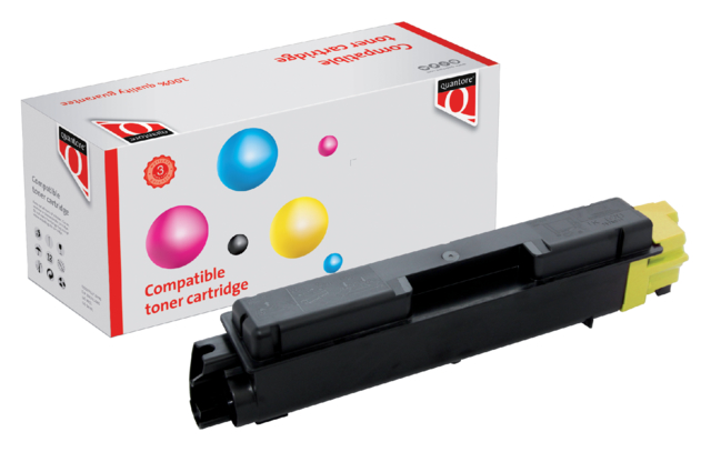 Toner Quantore alternatief tbv Kyocera TK-590Y geel