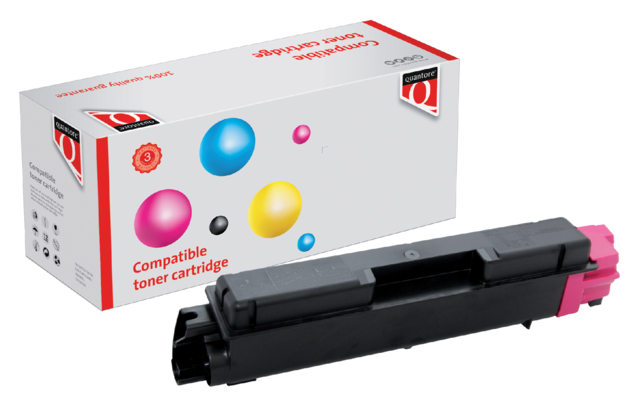 Toner Quantore alternatief tbv Kyocera TK-5140M rood