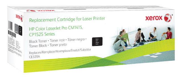 Tonercartridge Xerox alternatief tbv HP CE320A 128 zwart