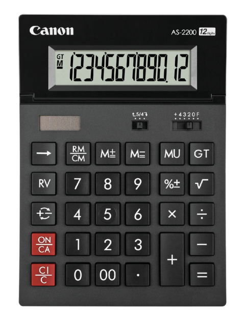 Calculatrice Canon AS-2200