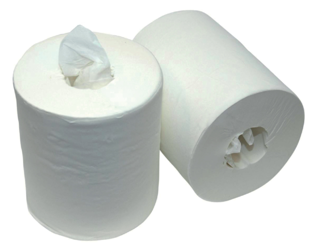 Papier de nettoyage Cleaninq Midi 1 épaisseur 21,5xØ19cmx275m 6 rouleaux