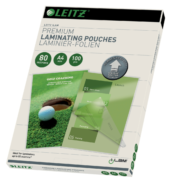 Lamineerhoes Leitz iLAM A4 2x80micron 100 stuks