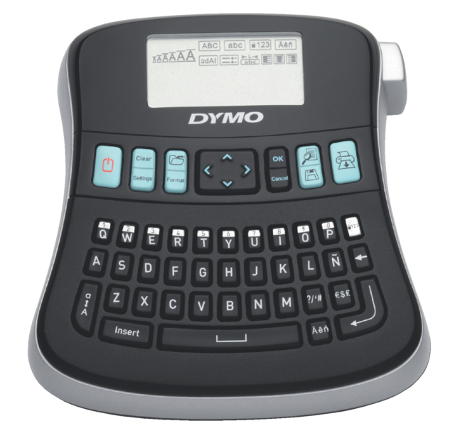 Etiqueteuse Dymo LabelManager 210D+ portable qwerty 12mm noir