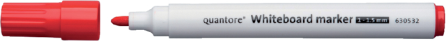 feutre tableau blanc Quantore ogive 1-1,5mm rouge