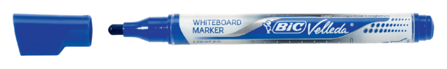 Marqueur tableau blanc BIC Velleda Liquid ogive Medium bleu