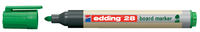 Viltstift edding 28 whiteboard Ecoline rond 1.5-3mm groen