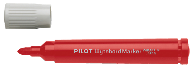 Viltstift PILOT 5071 whiteboard WBMAR rond medium rood